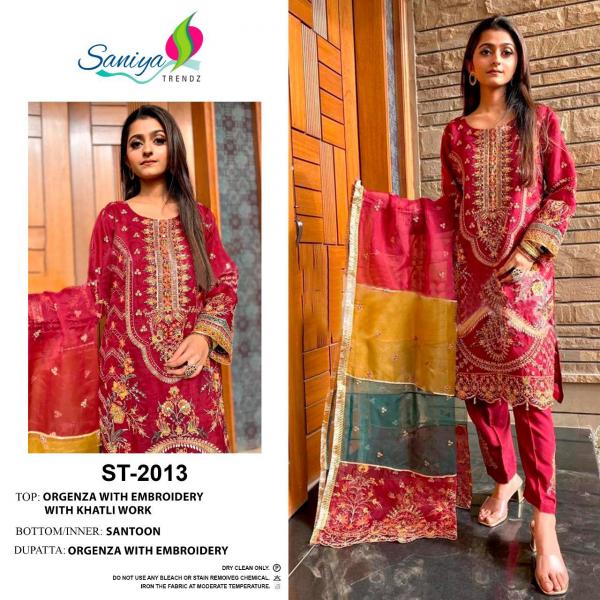 Saniya St 2012 To 2014 Embroidery Pakistani Salwar Kameez